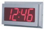 Waterproof Stainless Steel6 Digit Time & Date / Text LED Clock
