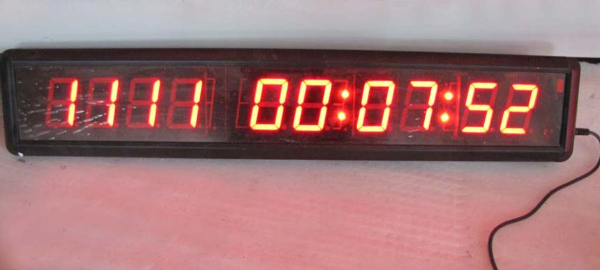 1.8 Digital LED Countdown Timer Countdownup 9999 days Remote Control