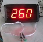 1.8 High Digit Button-Controlled LED Timer LED Count up Clock Counting Number